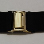Cinto Preto Dourado – 005